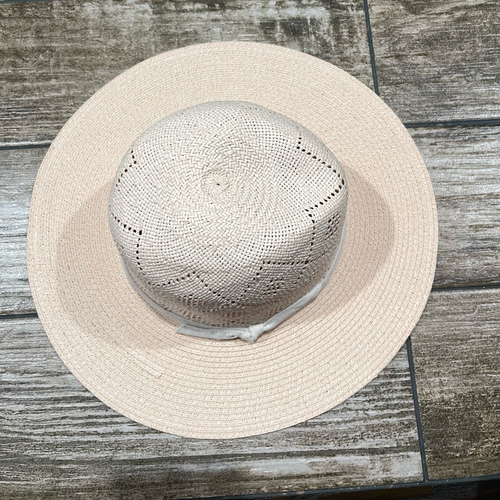 ✨Treasure & Bond Packable Mix Braid Panama Hat One Size NWT - Picture 3 of 7